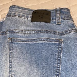 L&B light wash flare jeans